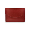 Picture of A4 DOCUMENT WALLET RED LEATHER